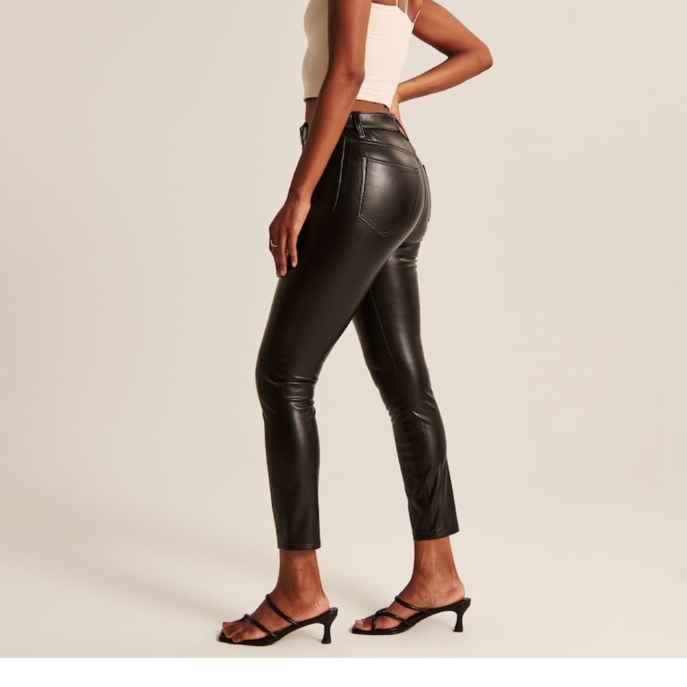 ABERCOMBIE LEATHER PANTS